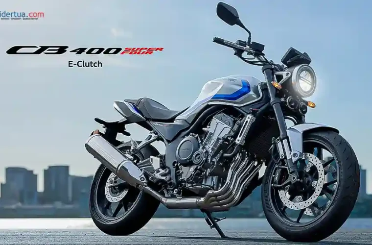 Sport Naked Legendaris Honda CB400 Super Four Udah E-Clutch Mesin 4 Silinder