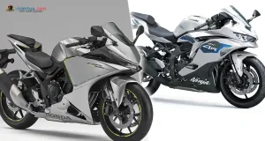 Honda CBR400R FOUR E-Clutch vs Kawasaki Ninja ZX-4R SE