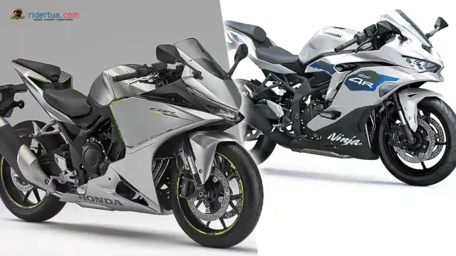 Honda CBR400R FOUR E-Clutch vs Kawasaki Ninja ZX-4R SE