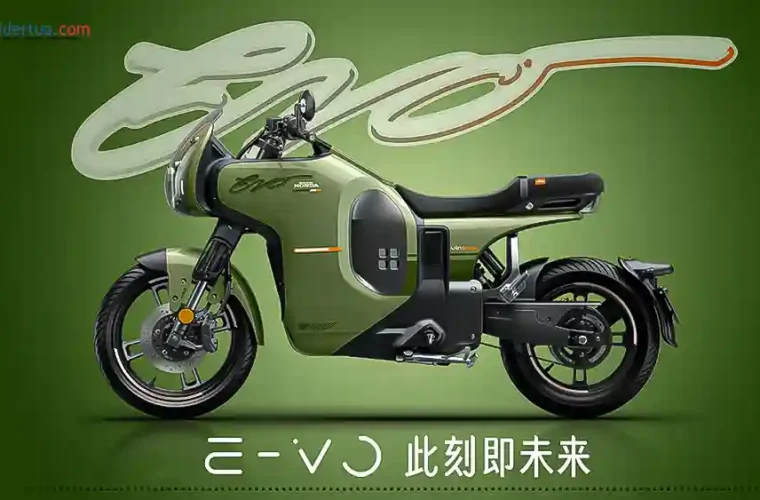 Molis Tapi Cafe Racer! Honda E-VO 2026 Jarak Tempuh Maksimal Sampai 170 KM