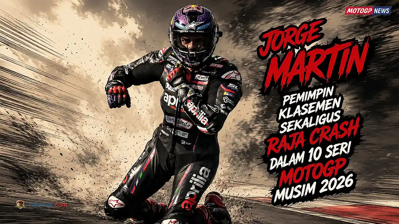 Jorge Martin Pemimpin Klasemen Sekaligus Raja Crash dalam 10 Seri MotoGP Musim 2026 3 Jorge Martin Pemimpin Klasemen Sekaligus Raja Crash dalam 10 Seri MotoGP Musim 2026