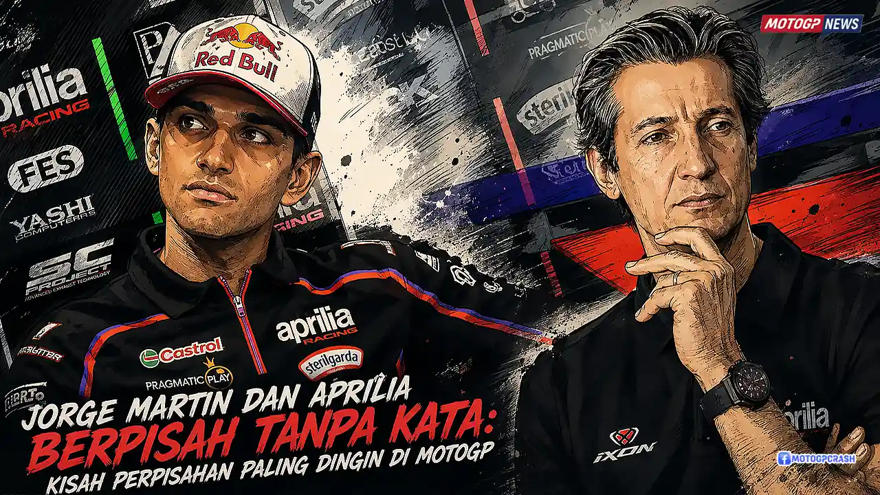 Jorge Martin dan Aprilia Berpisah Tanpa Kata: Kisah Perpisahan Paling Dingin di MotoGP 6 Jorge Martin dan Aprilia Berpisah Tanpa Kata, Kisah Perpisahan Paling Dingin di MotoGP