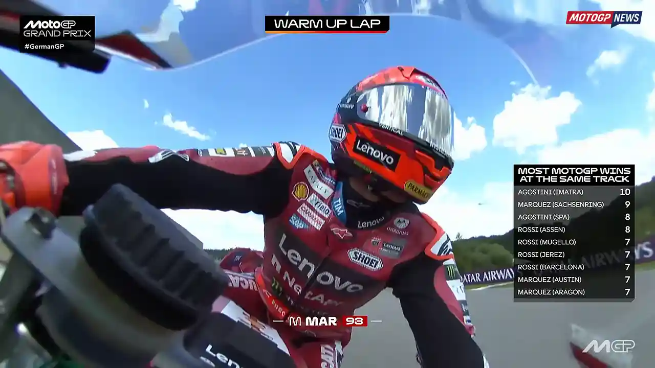 Marc Marquez Samai Rekor Legenda Giacomo Agostini Usai Menang Lagi di Sachsenring 6 Marc Marquez 9+1
