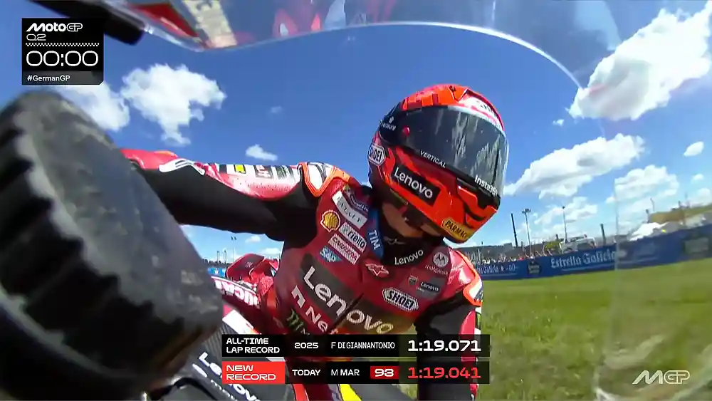 Hasil Kualifikasi MotoGP Jerman 2026: Marc Marquez Pecahkan Rekor, Pole Position! 2 Marc Marquez - New All lap Time Record