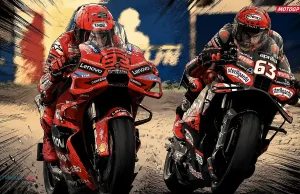 Pecco Bagnaia Rela Menerima Gaji Lebih Kecil dari Tawaran Yamaha setelah Pindah ke Aprilia, Targetnya Jelas: Mengalahkan Ducati dan Marc Marquez Marc Marquez - Pecco Bagnaia