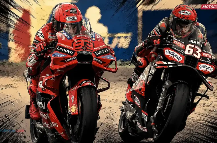 Marc Marquez - Pecco Bagnaia