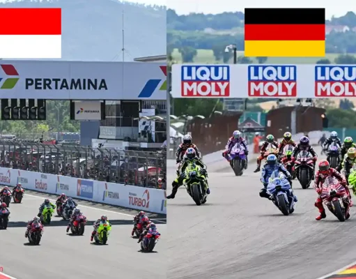 Tambang Emas vs Menara Gading: Mengapa MotoGP Indonesia Jauh Lebih Menarik bagi Sponsor Dibanding Jerman? MotoGP Indonesia Vs MotoGP Jerman