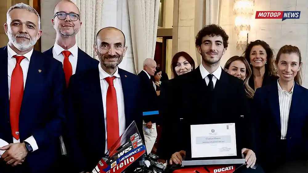 Resmi! Pecco Bagnaia, Rossi & Bezzecchi Ditunjuk Jadi Duta Diplomasi Olahraga Luar Negeri Italia 2 Pecco Bagnaia - Duta Diplomasi Sport Italia