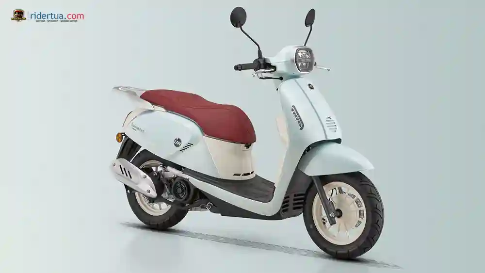 Honda NWM125 vs QJMotor Sunshine One Meter: Skutik Retro Premium vs Skutik Retro Modern yang Lebih Terjangkau 5 QJMotor Sunshine One Meter