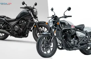 Royal Enfield Shotgun 650 vs Honda Rebel 500