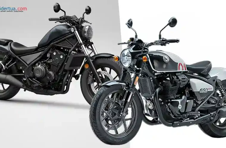 Royal Enfield Shotgun 650 vs Honda Rebel 500