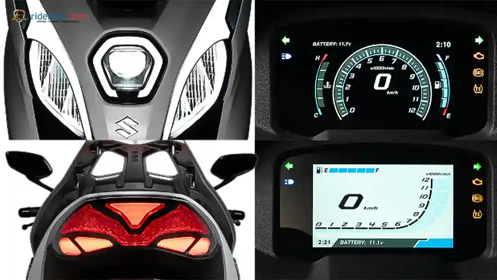 Kapan ke Indonesia? Suzuki Burgman 15 Matik Bongsor Premium Udah Meluncur Disini... 4 Suzuki, Burgman, Suzuki Burgman 15, Burgman 15, skutik bongsor, motor baru