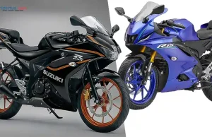 Suzuki GSX-R150 vs Yamaha R15 V4: Sport Fairing Ringan vs Sportbike Berteknologi VVA Suzuki GSX-R150 vs Yamaha R15