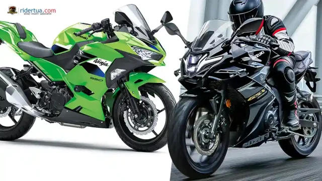Suzuki GSX250R-F vs Kawasaki Ninja 250 Suzuki GSX250R-F vs Kawasaki Ninja 250
