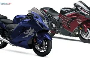 Suzuki Hayabusa vs Kawasaki Ninja ZX-14R