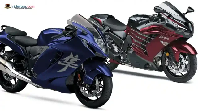 Suzuki Hayabusa vs Kawasaki Ninja ZX-14R Suzuki Hayabusa vs Kawasaki Ninja ZX-14R