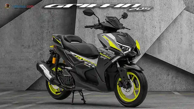 Matik Sporty WMoto Griffin 205 Mirip Aerox Tapi Lebih Agresif dan Bertenaga!