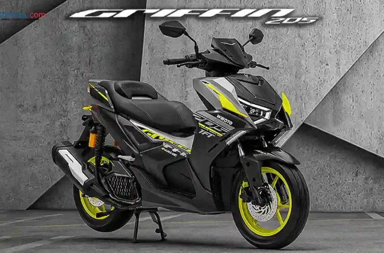 Matik Sporty WMoto Griffin 205 Mirip Aerox Tapi Lebih Agresif dan Bertenaga!