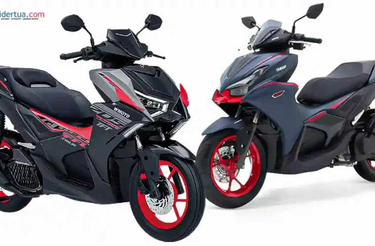 WMoto Griffin 205 vs Yamaha NVX SP