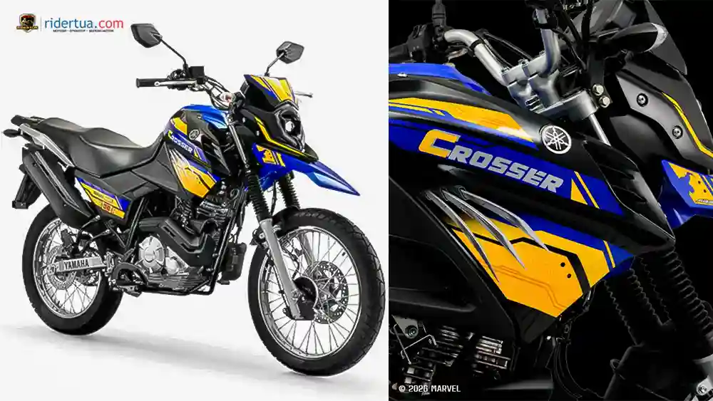 Yamaha, Crosser Z, Wolverine, Yamaha Crosser Z ABS Wolverine, Yamaha Crosser Z, motor dual purpose, motor petualang