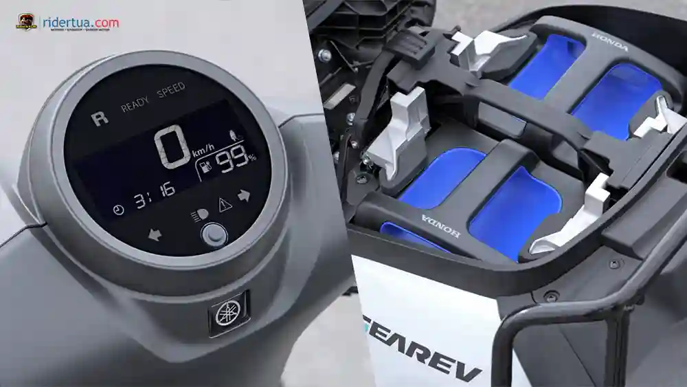 Kerja Sama dengan Honda! Yamaha Gear EV Cuma Beda Merek Harganya Sama 4 Yamaha, Honda, Gear EV, Yamaha Gear EV, motor listrik, molis, motor baru