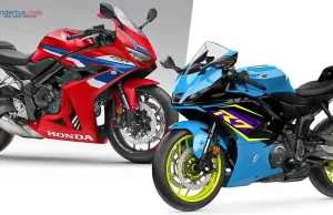 Yamaha YZF-R7 vs Honda CBR650R E-Clutch