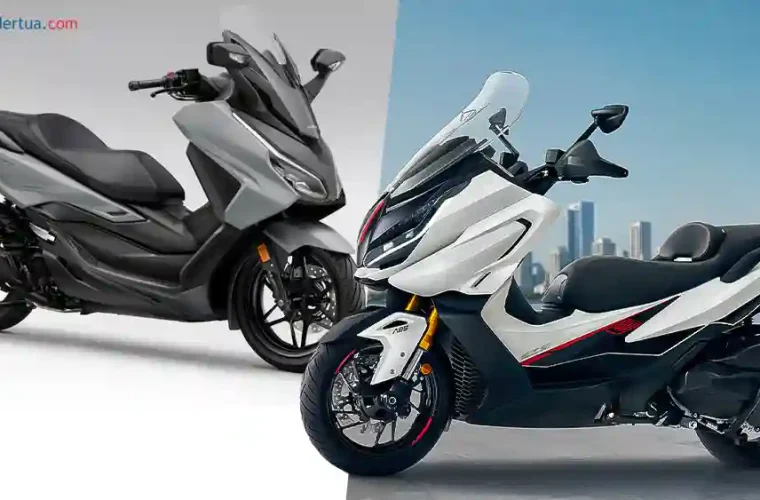 Zontes 368E ETC vs Honda Forza 350