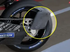 Aero Roda Belakang Baru dan Ban Michelin Anyar Ubah Persaingan di Silverstone, Jorge Martin Pecahkan Rekor! Aero Roda Belakang Aprilia RS-GP Silverstone 2026