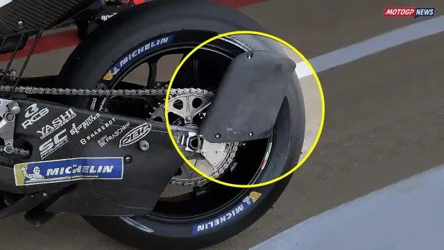 Aero Roda Belakang Aprilia RS-GP Silverstone 2026 Aero Roda Belakang Aprilia RS-GP Silverstone 2026