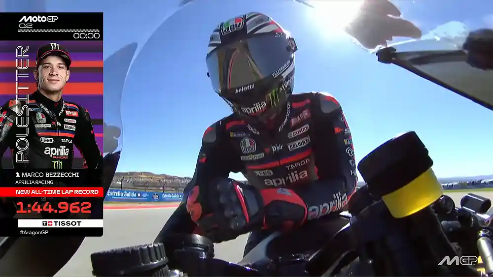 All New Lap Time Record Marco Bezzecchi