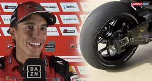 Ban Belakang Marc Marquez Habis, Cepat Gundul di Silverstone
