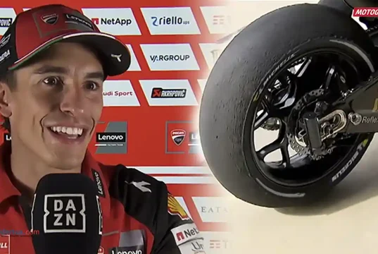 Ban Belakang Marc Marquez Habis, Cepat Gundul di Silverstone