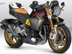 Bergaya Cafe Racer Bimota KB4RC Tampilan Modern Klasik dengan Jantung Kawasaki