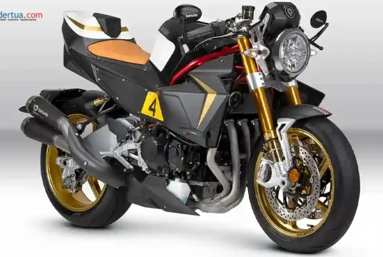 Bergaya Cafe Racer Bimota KB4RC Tampilan Modern Klasik dengan Jantung Kawasaki