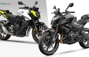 CFMoto 450NK vs Honda CB500 Hornet: Adu Naked Sport Menengah 2 Silinder CFMoto 450NK vs Honda CB500 Hornet
