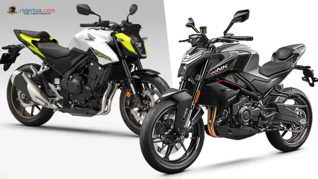 CFMoto 450NK vs Honda CB500 Hornet CFMoto 450NK vs Honda CB500 Hornet