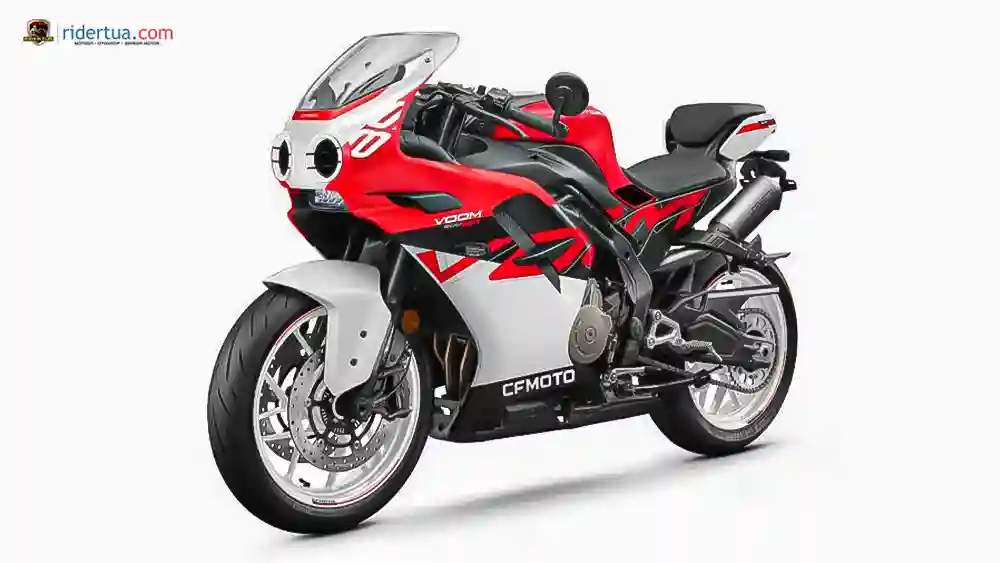 Sportbike Neo Retro CFMoto 500SR Voom 2026 Kini Hadir dengan Warna Merah-Putih! 4 CFMoto, 500SR Voom, CFMoto 500SR Voom, motor sport, motor neo retro, warna baru