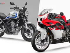 CFMoto 500SR Voom vs Honda CB500 Super Four: Retro Sportbike vs Retro Naked Bike CFMoto 500SR Voom vs Honda CB500 Super Four