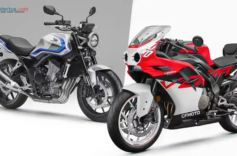 CFMoto 500SR Voom vs Honda CB500 Super Four