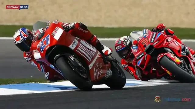 Casey Stoner - Marc Marquez Casey Stoner - Marc Marquez