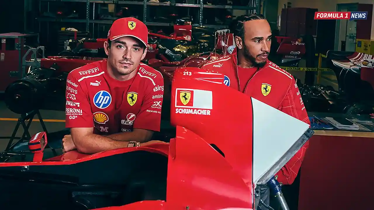 Charles Leclerc - Lewis Hamilton - Ferrari
