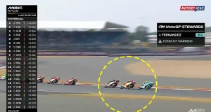 Conduct Warning MotoGP - Adrian Fernandez Moto3 Inggris 2026