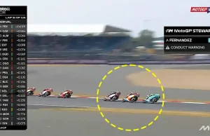 Conduct Warning MotoGP - Adrian Fernandez Moto3 Inggris 2026