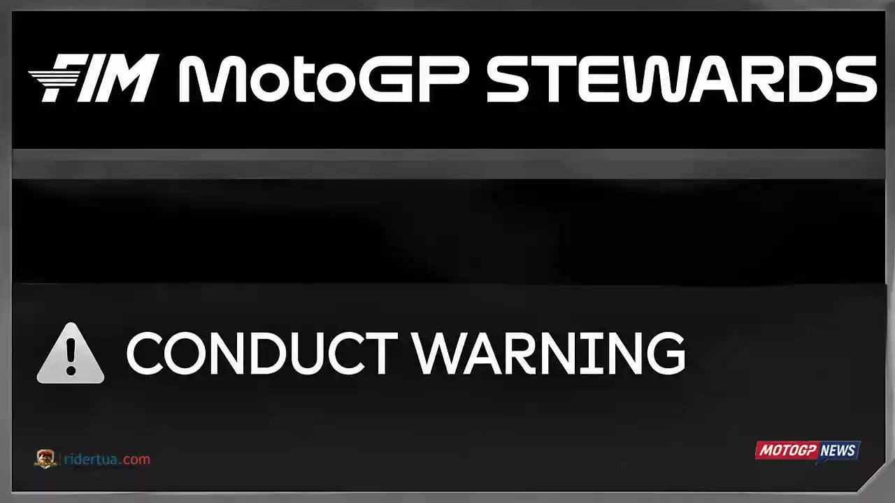 Conduct Warning MotoGP