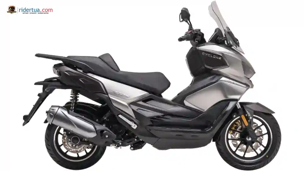Hadir Matik Bongsor 250cc Cyclone RT2S Fitur Lengkap Ada Kameranya! 2 Cyclone, RT2S, Cyclone RT2S, skutik bongsor, motor matik, motor baru