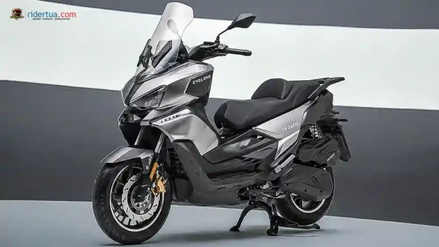 Cyclone RT2S Hadir Matik Bongsor 250cc Cyclone RT2S Fitur Lengkap Ada Kameranya!