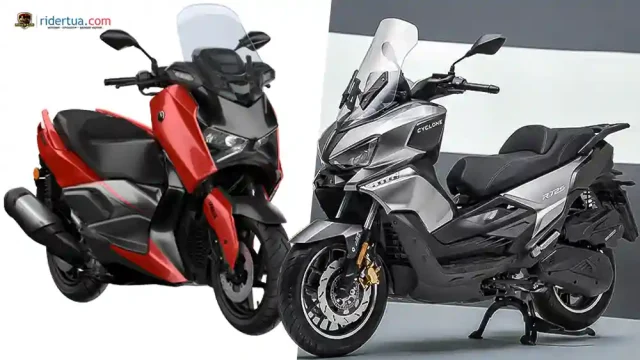 Cyclone RT2S vs Yamaha XMAX 250 Cyclone RT2S vs Yamaha XMAX 250