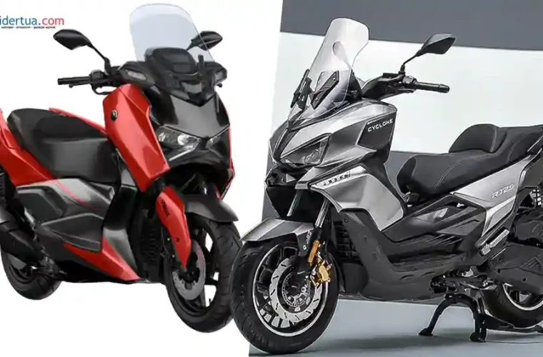 Cyclone RT2S vs Yamaha XMAX 250