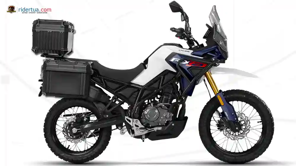 Cyclone RX2 vs QJMotor SRT 125 DX: Duel Motor Adventure Ringan Serbaguna 3 Cyclone, RX2, Cyclone RX2, motor baru, motor petualang, motor adventure