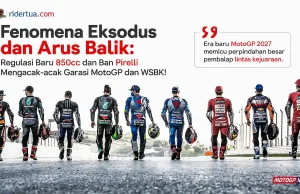 Fenomena Eksodus dan Arus Balik - Regulasi Baru 850cc dan Ban Pirelli Mengacak-acak Garasi MotoGP dan WSBK